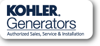 KOHLER Generators Authorized Sales & Service Dealer Logo